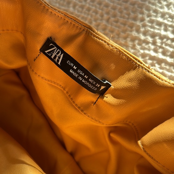 Zara Faux Leather Mini Corset Dress - Picture 10 of 12